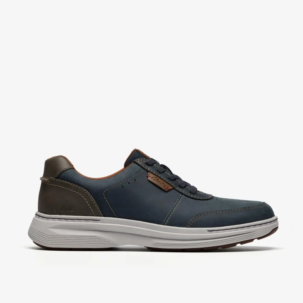 Mens Craftwell Lace Navy Leather Shoes online