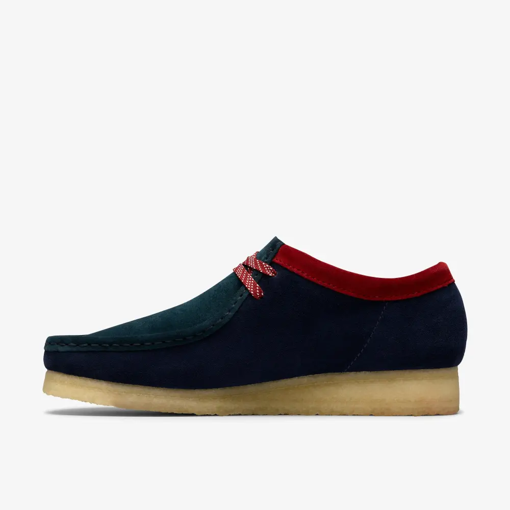 Mens Dark Teal Combination Wallabees online
