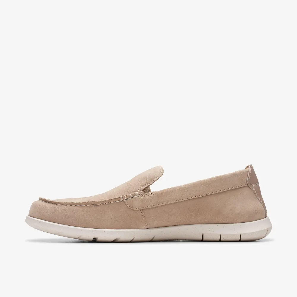 Mens Flexway Step Sand Suede Loafer Slip On Shoes online