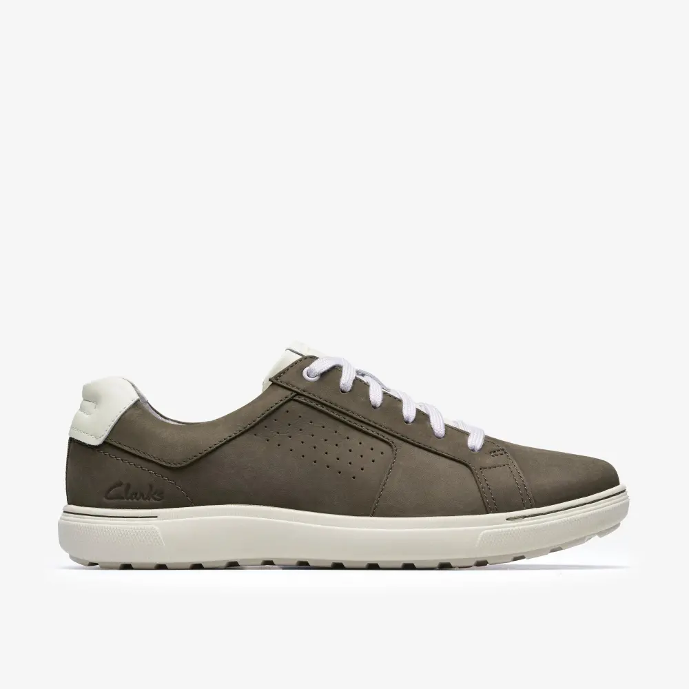 Mens Mapstone Tie Olive Nubuck Sneakers online
