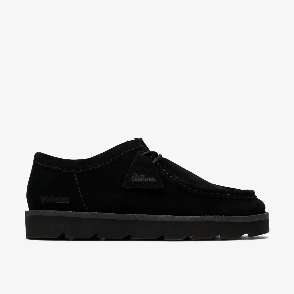 Mens Meare Walla Black Suede Wallabees online