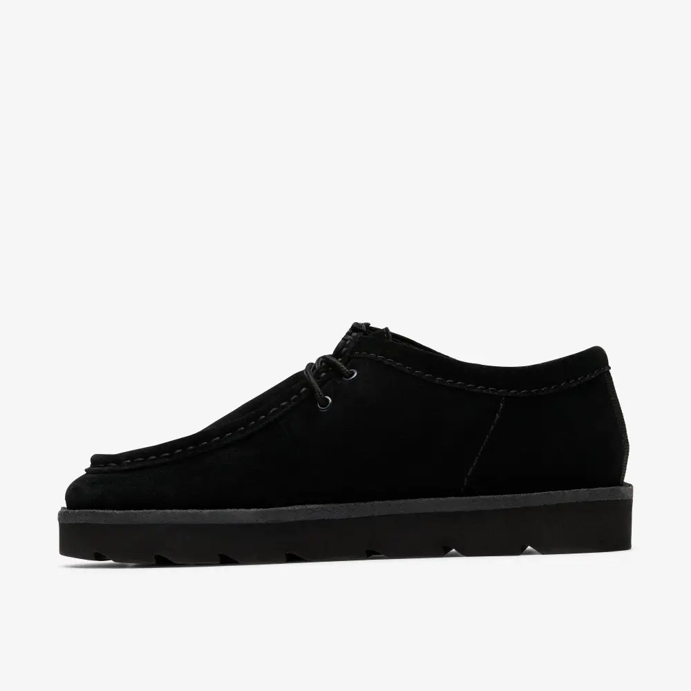 Mens Meare Walla Black Suede Wallabees online