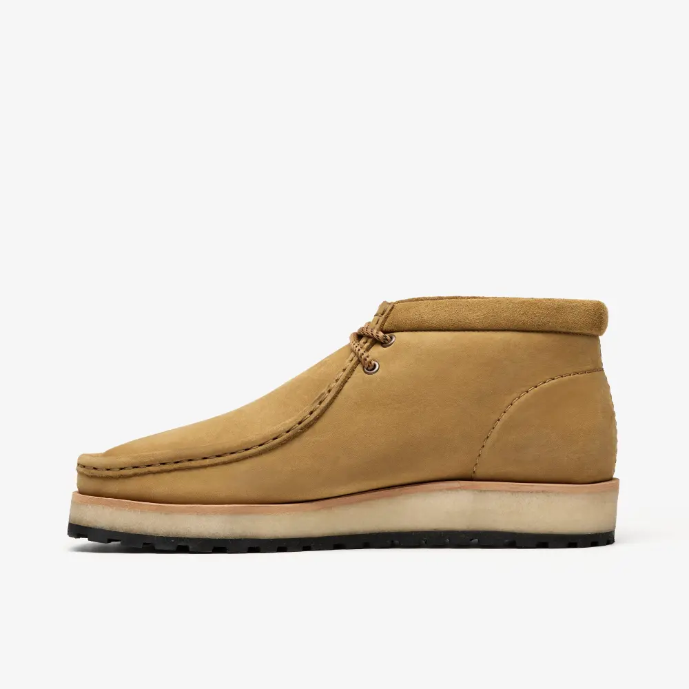 Mens Wallabee Scout Oakmoss Nubuck Boots online