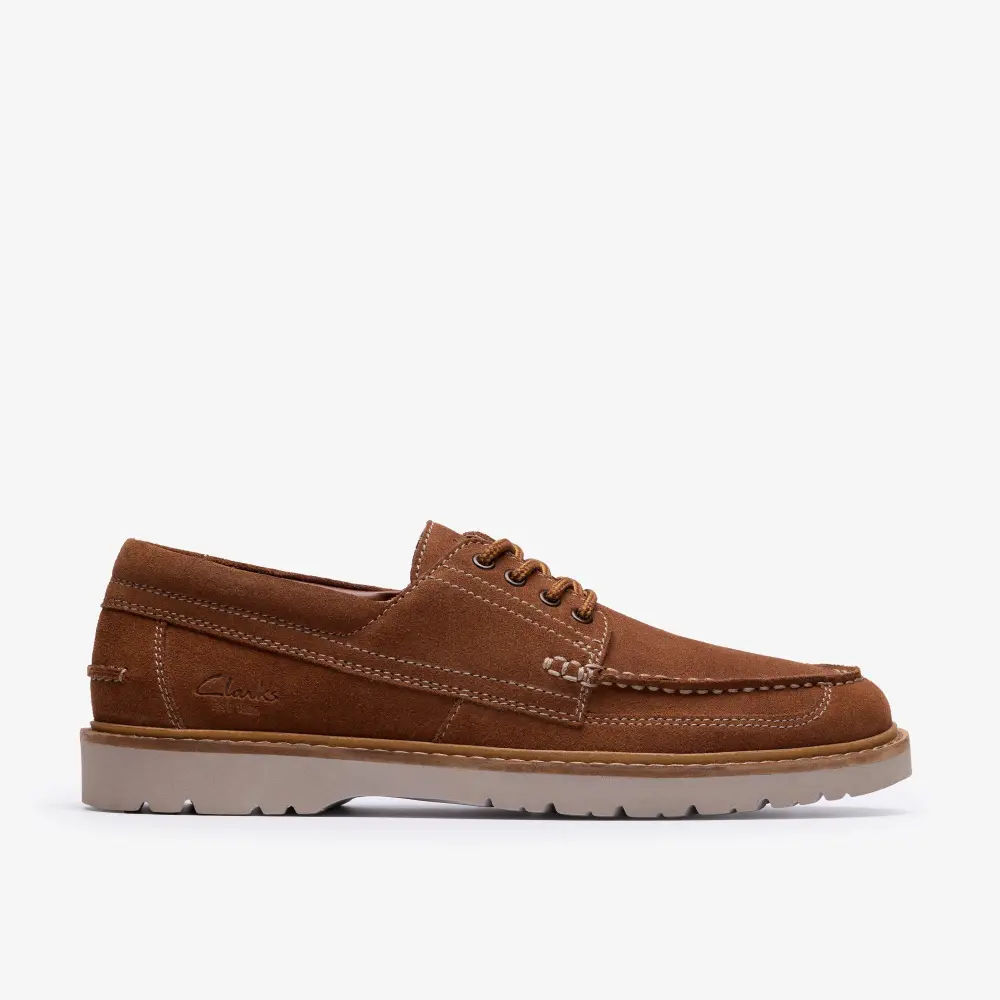 Mens Weltridge Moc Cola Suede Shoes online