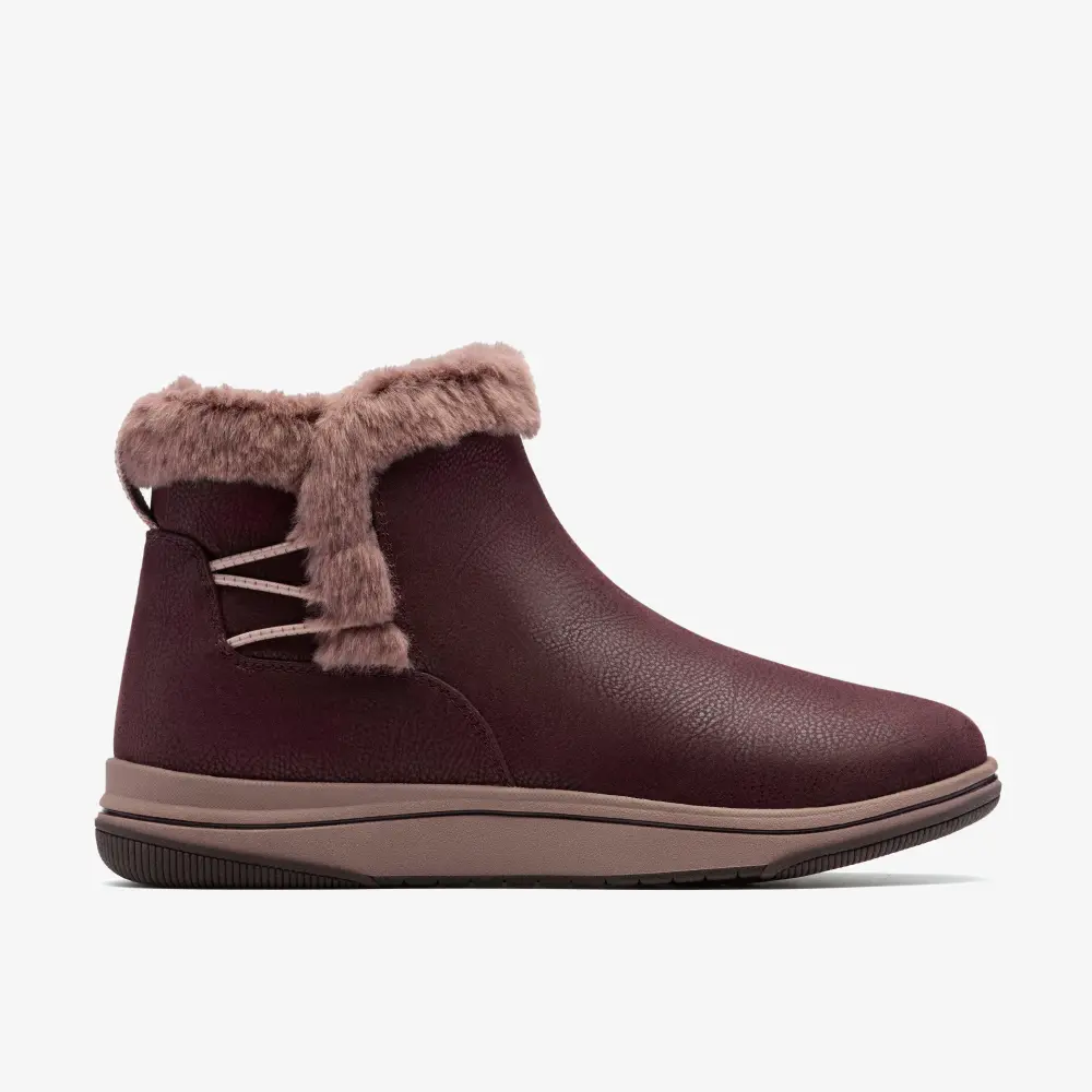 Womens Breeze Fur Merlot Ankle Boots online