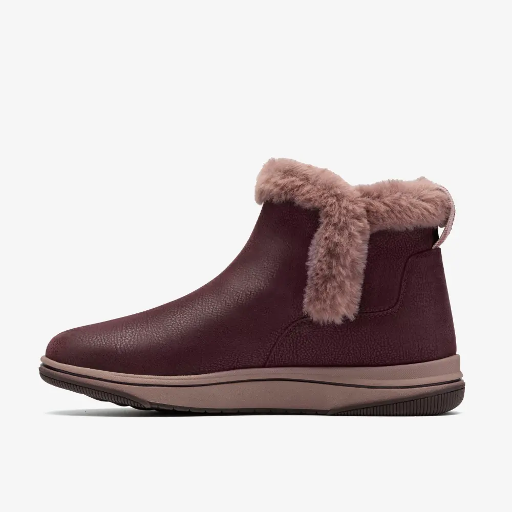 Womens Breeze Fur Merlot Ankle Boots online