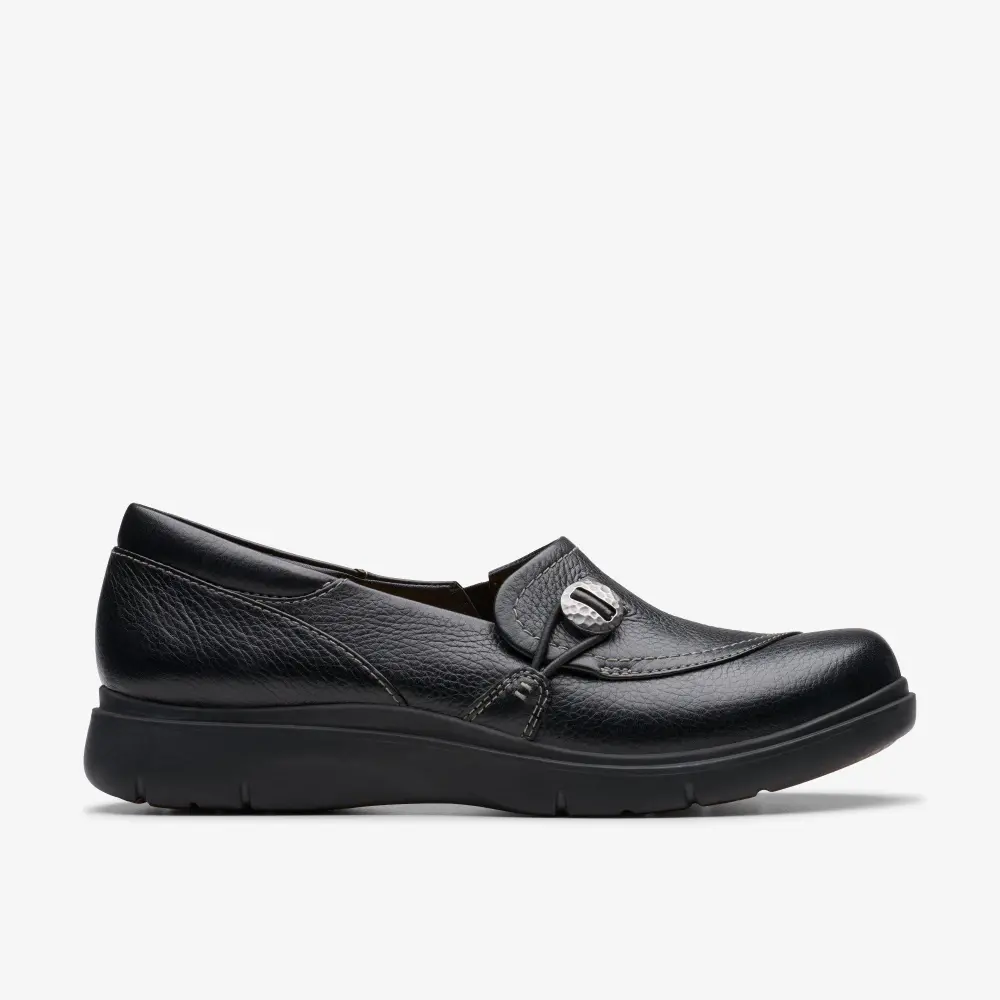 Women’s Certina Ease Black Leather Slip Ons online
