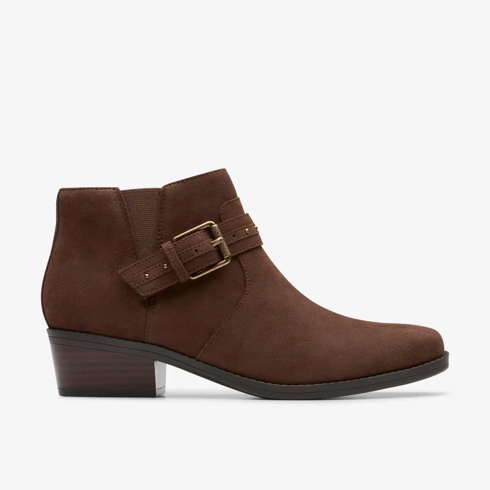 Womens Danyelle Wish Brown Suede Ankle Boots online