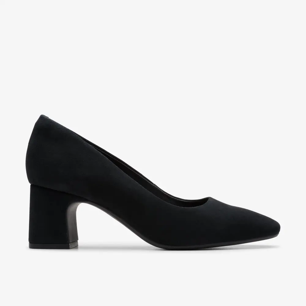 Womens Fernie Court Black Suede Heels online