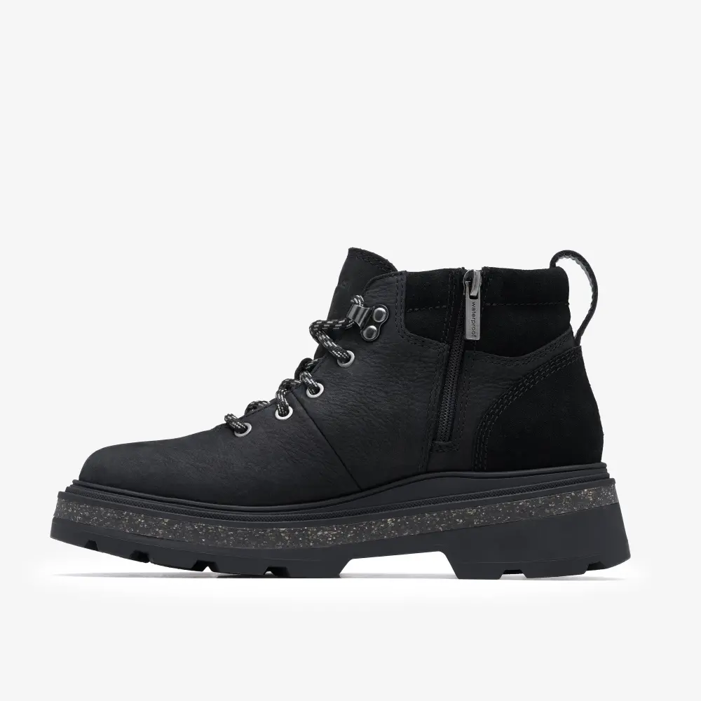 Womens HencroftHikeWP Black Leather Ankle Boots online