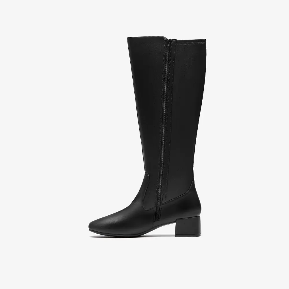 Womens Iridessa Glow Black Leather Knee High Boots online