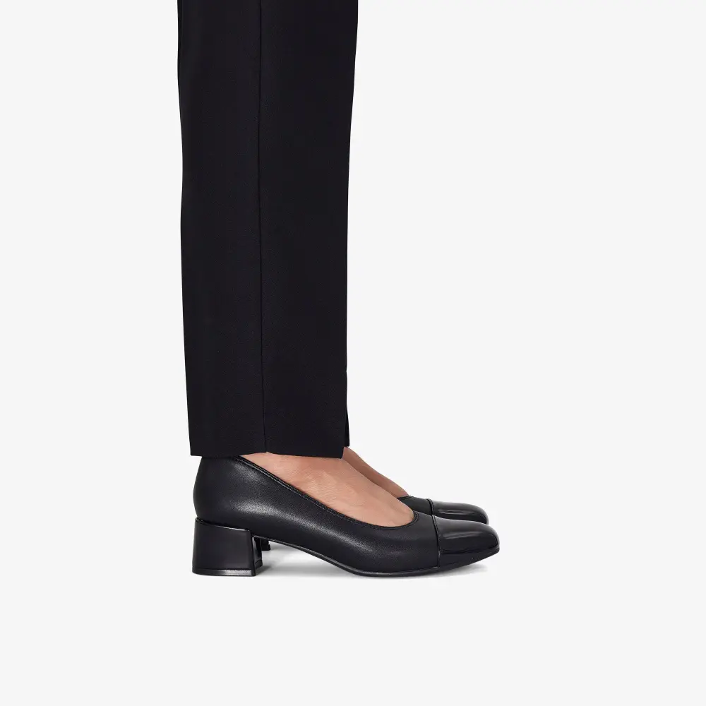 Womens Iridessa May Black Leather Pumps online