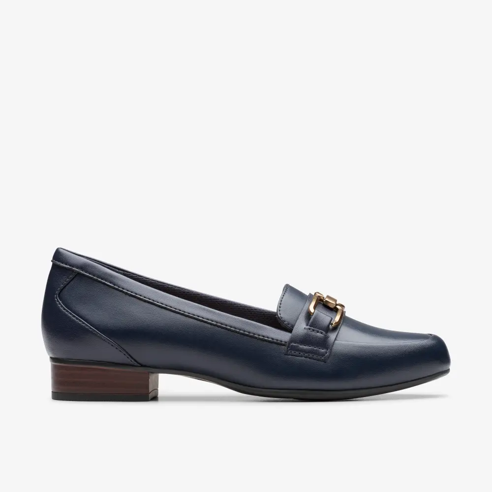 Womens Juliet Echo Navy Leather Loafers online