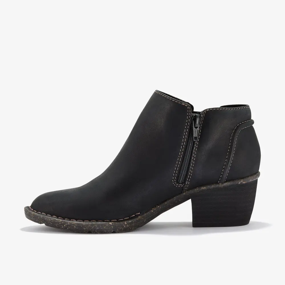 Womens Kastela Lo Black Leather Ankle Boots online