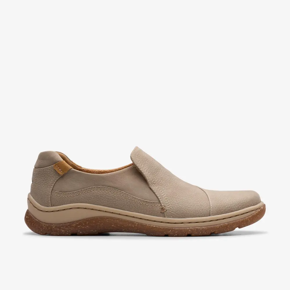 Womens Orlene Slip Stone Nubuck Slip-Ons online