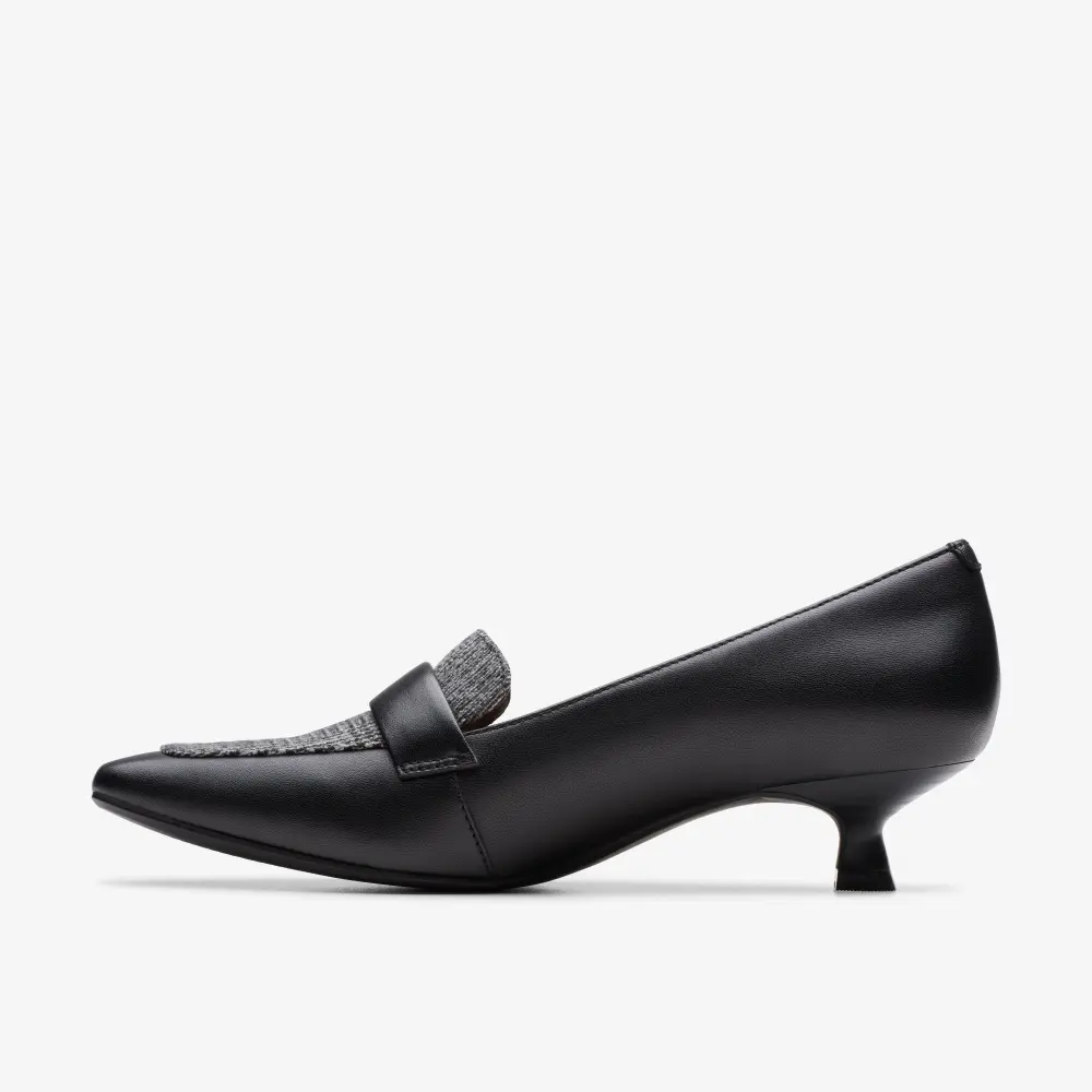 Womens Scarlyt Mabel Black Interest Leather Loafers online