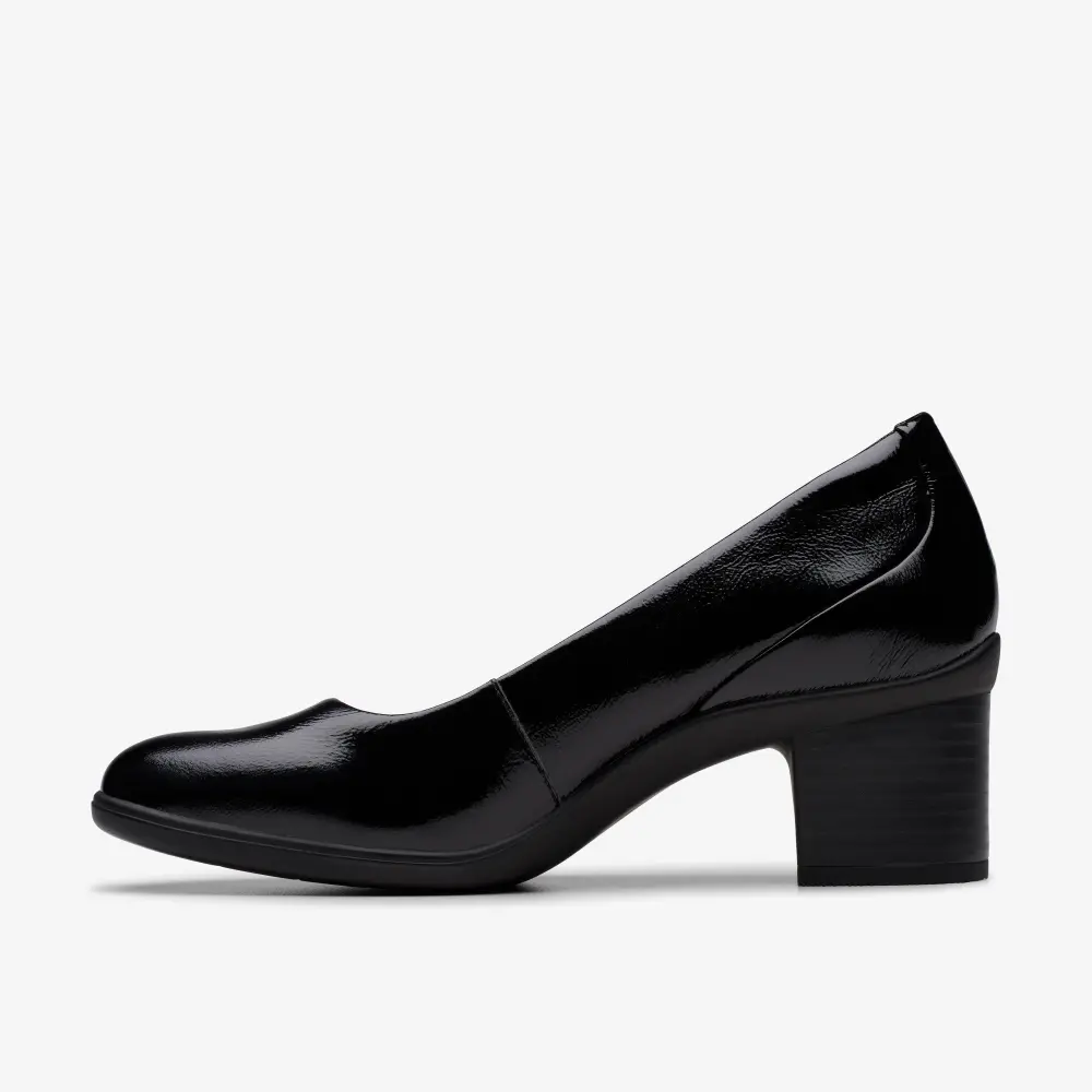 Womens Shaya Poppy Black Patent Pumps online